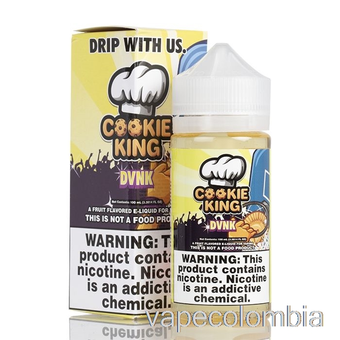 Vape Desechable Dvnk - Cookie King - 100ml 3mg